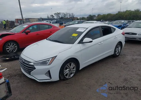 2020 Hyundai Elantra Sel from USA, damaged, VIN 5NPD84LF5LH579916